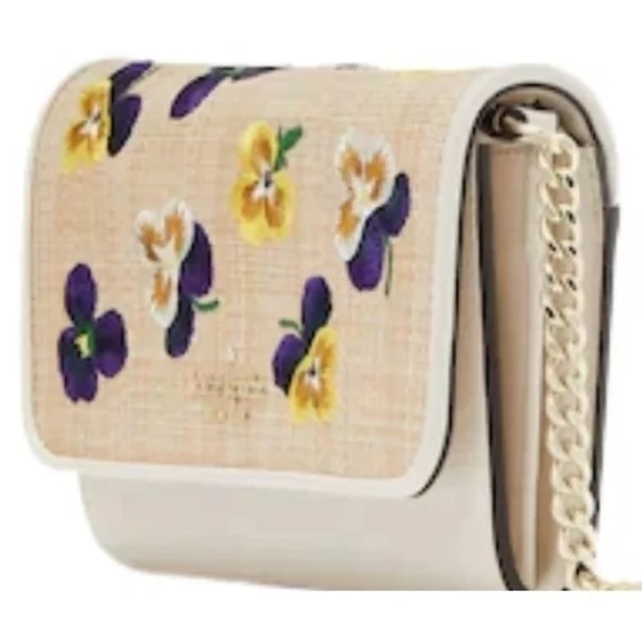 NWT Kate Spade New York Wild Petal Embroidered Floral Crossbody